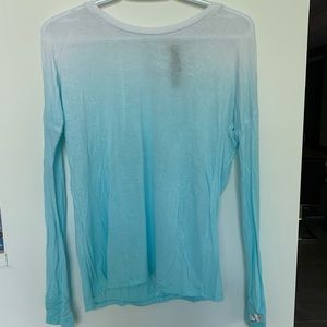 open back flowy long sleeve shirt